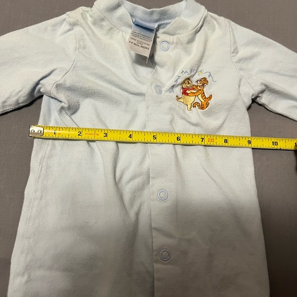 Vintage Disney Baby Winnie The Pooh Baby Bodysuit Long Sleeve 3-6 Month Cotton - Picture 4 of 8